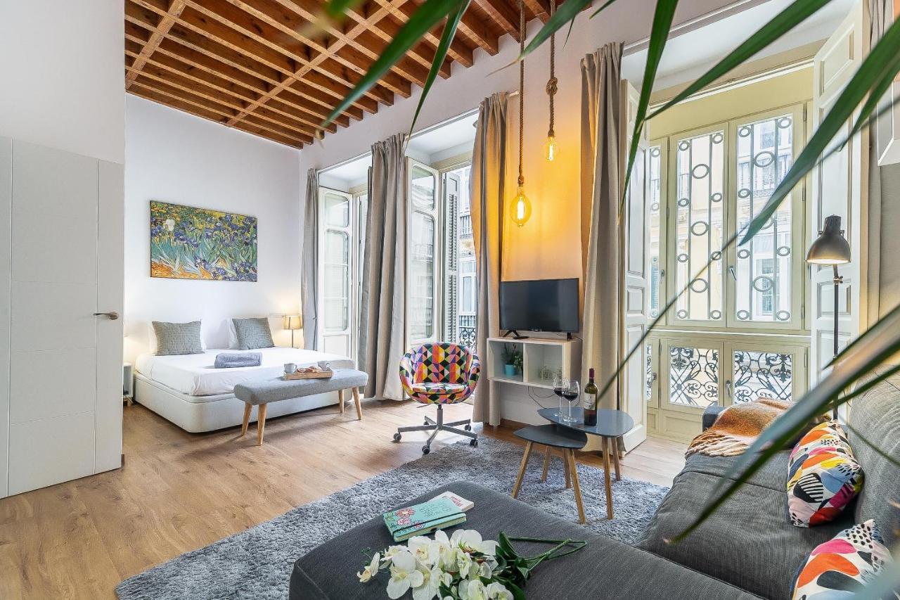 Larios Deluxe Studio Málaga Exteriör bild